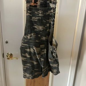 Forever 21+ Camo Overalls